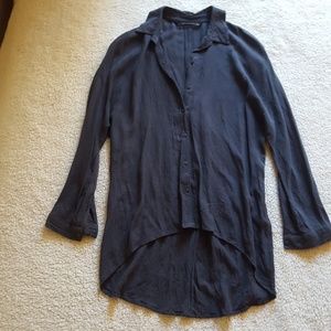 Zara - worn once dark grey long sleeve